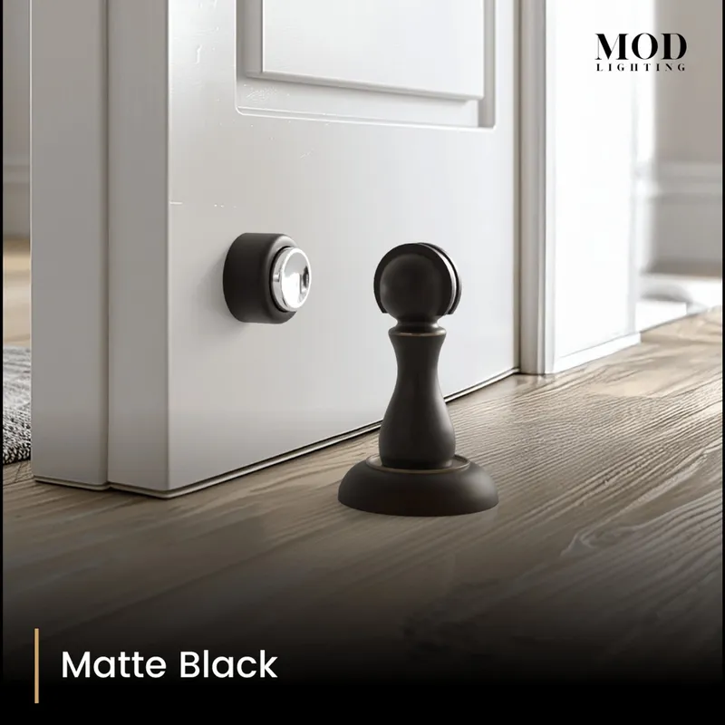 MOD Lighting Rivo Door Stop — Matte Black / Pack of 2