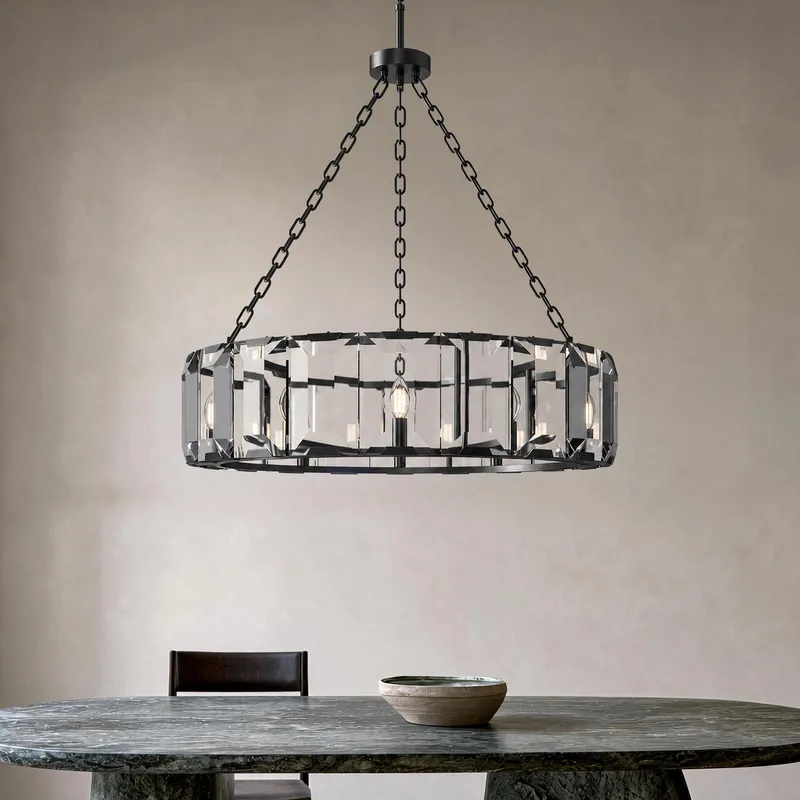 MOD Lighting Solara — Brushed Graphite / 33" / Warm White (3000K)