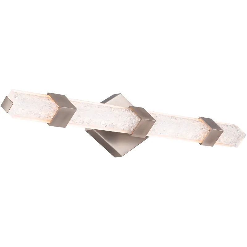 Regal LED 28 inch Brushed Nickel Bath Vanity & Wall Light in 28in.