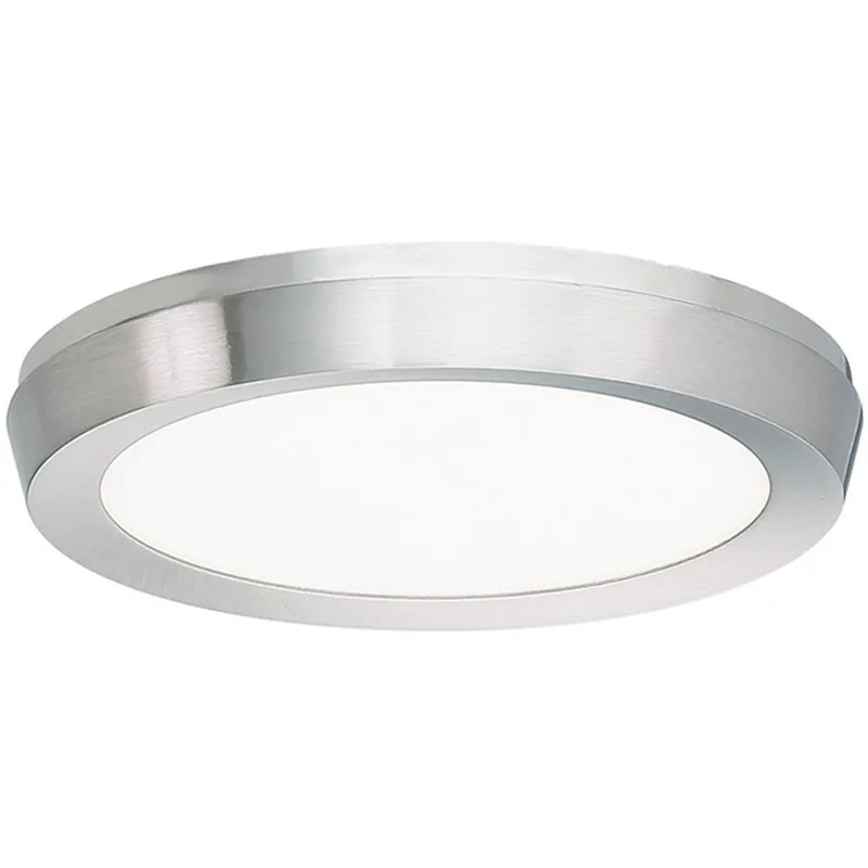 Argo LED 7 inch Brushed Nickel Flush Mount Ceiling Light