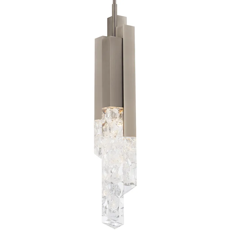Montage LED 4.5 inch Brushed Nickel Indoor Hanging Lighting Ceiling Light