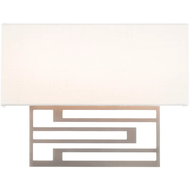 Vander 1 Light 3.5 inch Brushed Nickel ADA Wall Sconce Wall Light in 2700K, 14in.