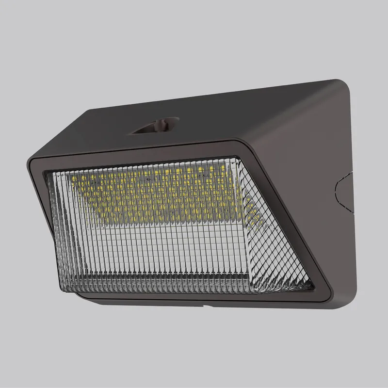 Morelux 50-Watt Integrated LED Security Wall Pack Bronze