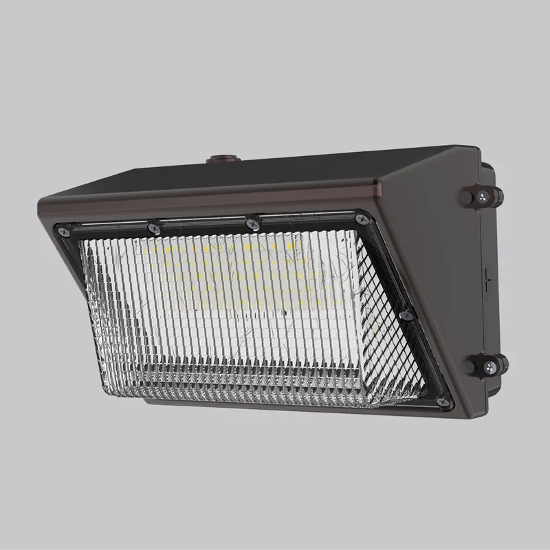 Morelux 28-Watt Bronze Outdoor Integrated LED High-Output Wall Pack Bronze