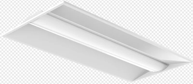 Morelux Troffer 2x4 120-277V +8 W Emergency battery