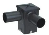 Morelux 4" 90° Twin Square Horizontal Tenon Bronze