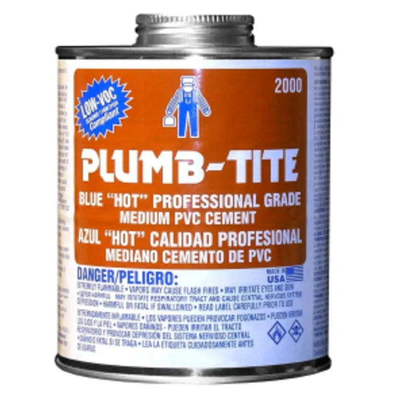 All Weather Cement - Blue or Clear, 1-Quart