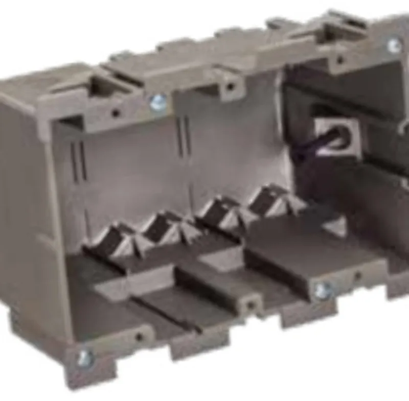 SmarToggle Old Work Wall Boxes, Stud/No-Stud Installation, 3G