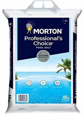 Morton Salt Inc F124660000G Professional Pool Salt 40 Lb