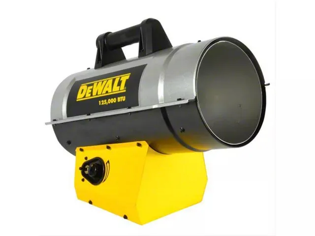 Mr Heater F340720 Dewalt Forced Air Propane Heater 125,000 BTU