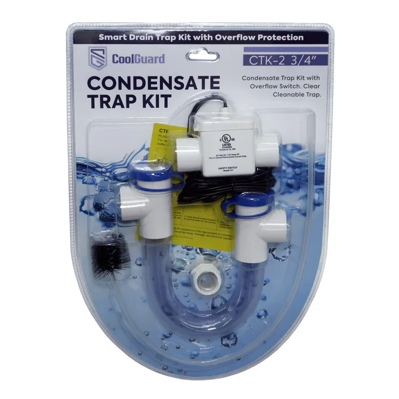MRCOOL CoolGuard Condensate Trap Kit with Overflow Switch