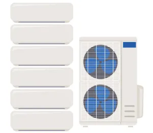 MRCOOL 48k DIY 5th Generation 6 Zone Multi-Zone Mini-Split Condenser 230v