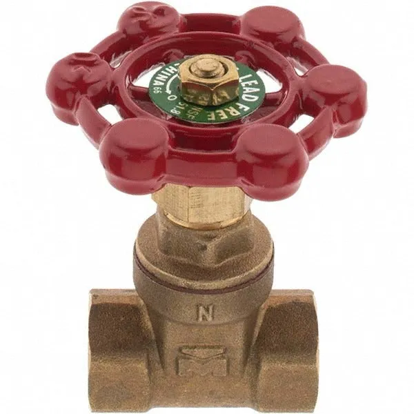 Mueller Industries 19073 Bronze Gate Valve 1/4 Inch Fnpt
