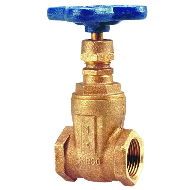 Nibco T-113 1-1/4 Gate Valve Bronze Non-Rising Stem Threaded (1-1/4 in) T-113 1-1/4