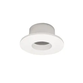 Nora Lighting 1" Iolite Can-less Round Downlight Trim - White