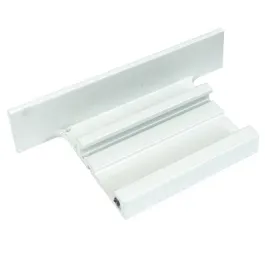 Nora Lighting Recessed Track Housing Dead End - White