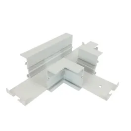 Nora Lighting Recessed Track Housing T-Connector - White