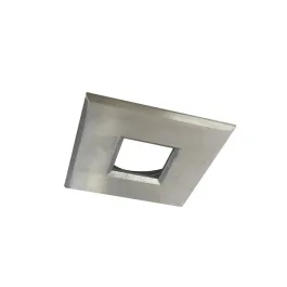 Nora Lighting 1" Square M1 Stainless Steel Trim - Brushed Nickel