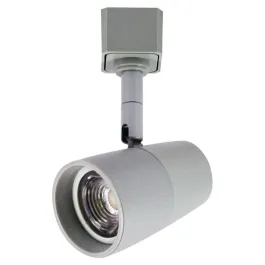 Nora Lighting MAC LED Track Head - 10W - 3000K - 700 Lumens - 20º to 40º - Halo Adapter - Silver - 120V