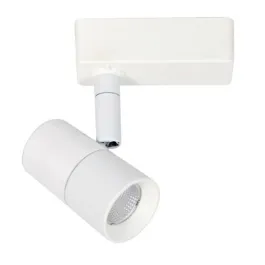 Nora Lighting Aiden LED Track Head - 10W - 2700K - 720 Lumens - 23º to 48º - Halo Adapter - 120V- White - 120V