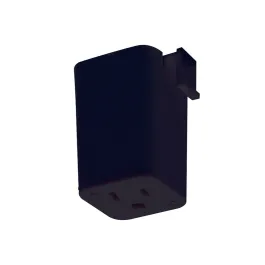 Nora Lighting Track Lighting Outlet Adapter - Halo Style - Black
