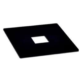Nora Lighting Square Outlet Box Cover - Black