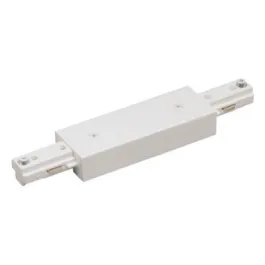 Nora Lighting One-Circuit Track System I-Connector - White