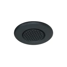Nora Lighting 1" Round M1 Hexcell Louver Trim - Matte Black