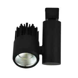 Nora Lighting Aiden LED Track Head - 15W - 3000K - 1,150 Lumens - 19º to 40º - Halo Adapter - Black - 120V