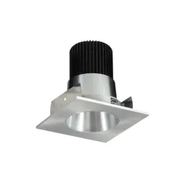 Nora Lighting 2" Iolite LED Downlight - Square Reflector with Round Aperture - 1000 Lumens - 2700K - Natural Metal