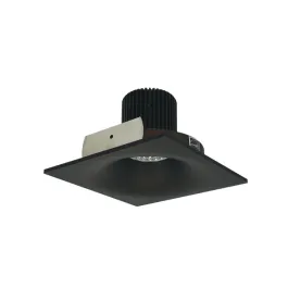 Nora Lighting 4" Iolite LED Downlight - Square Bullnose - 800 Lumens - Comfort Dim - Bronze
