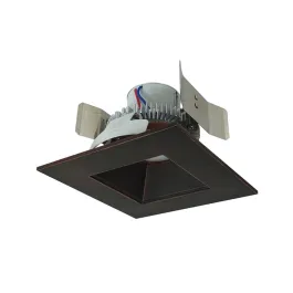 Nora Lighting 5" Cobalt Click Square LED Retrofit Downlight - Dim to Warm - Bronze - 750 Lumens - 120V