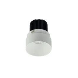 Nora Lighting 2" Iolite LED Downlight - Round Trimless - 1000 Lumens - 3000K - Matte Powder White