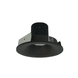 Nora Lighting 4" Iolite LED Downlight - Round Bullnose - 800 Lumens - Comfort Dim - Bronze