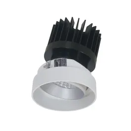 Nora Lighting 4" Iolite LED Downlight - Trimless Adjustable - 1500 / 2000 Lumens - 3000K - Haze / White