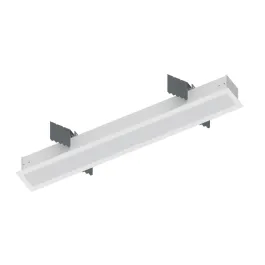 Nora Lighting 24" L-Line LED Recessed Linear - 2,100 Lumens - 3000K - White Trim - 120V-277V