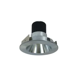 Nora Lighting 4" Iolite LED Downlight - Round Deep Reflector - 1000 Lumens - 3000K - Natural Metal