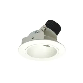 Nora Lighting 4" Iolite LED Downlight - Round Adjustable Deep Reflector - 1000 Lumens - 4000K - Matte Powder White