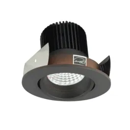 Nora Lighting 2" Iolite LED Downlight - Round Adjustable Cone - 1000 Lumens - 3000K - Bronze