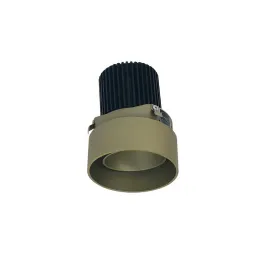 Nora Lighting 2" Iolite LED Downlight - Round Trimless Adjustable - 800 Lumens - Comfort Dim - Champagne Haze
