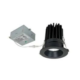 Nora Lighting 15W 4" M4 LED Downlight - 3000K - 1,100 Lumens - 120V - Matte Black