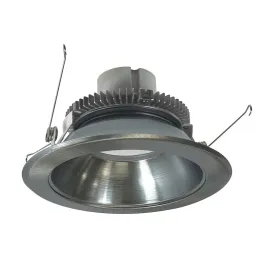 Nora Lighting 6" 12W Cobalt Round LED Retrofit Downlight - 2700K - 1,000 Lumens - 120V - Natural Metal