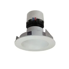 Nora Lighting 4" Pearl LED Retrofit Downlight - Round Deep Regressed - 900 Lumens - Dim to Warm - White