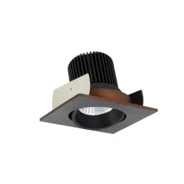 Nora Lighting 2" Iolite LED Downlight - Square Adjustable Cone - 1000 Lumens - 2700K - Bronze