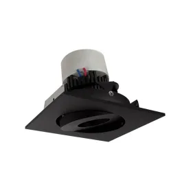 Nora Lighting 4" Pearl LED Retrofit Downlight - Square Gimbal - 800 Lumens - Dim to Warm - Black