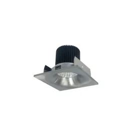 Nora Lighting 2" Iolite LED Downlight - Square Bullnose - 1000 Lumens - 3500K - Natural Metal