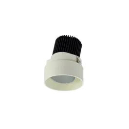 Nora Lighting 2" Iolite LED Downlight - Round Trimless Adjustable - 800 Lumens - Comfort Dim - Haze / White
