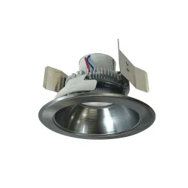 Nora Lighting 5" Cobalt Click Round LED Retrofit Downlight - Dim to Warm - Natural Metal - 750 Lumens - 120V