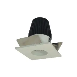 Nora Lighting 1" Iolite LED Downlight - Square Reflector w/ Round Aperture - Comfort Dim - White