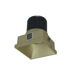 Nora Lighting 4" Iolite LED Downlight - Square Trimless - 1000 Lumens - 5000K - Champagne Haze